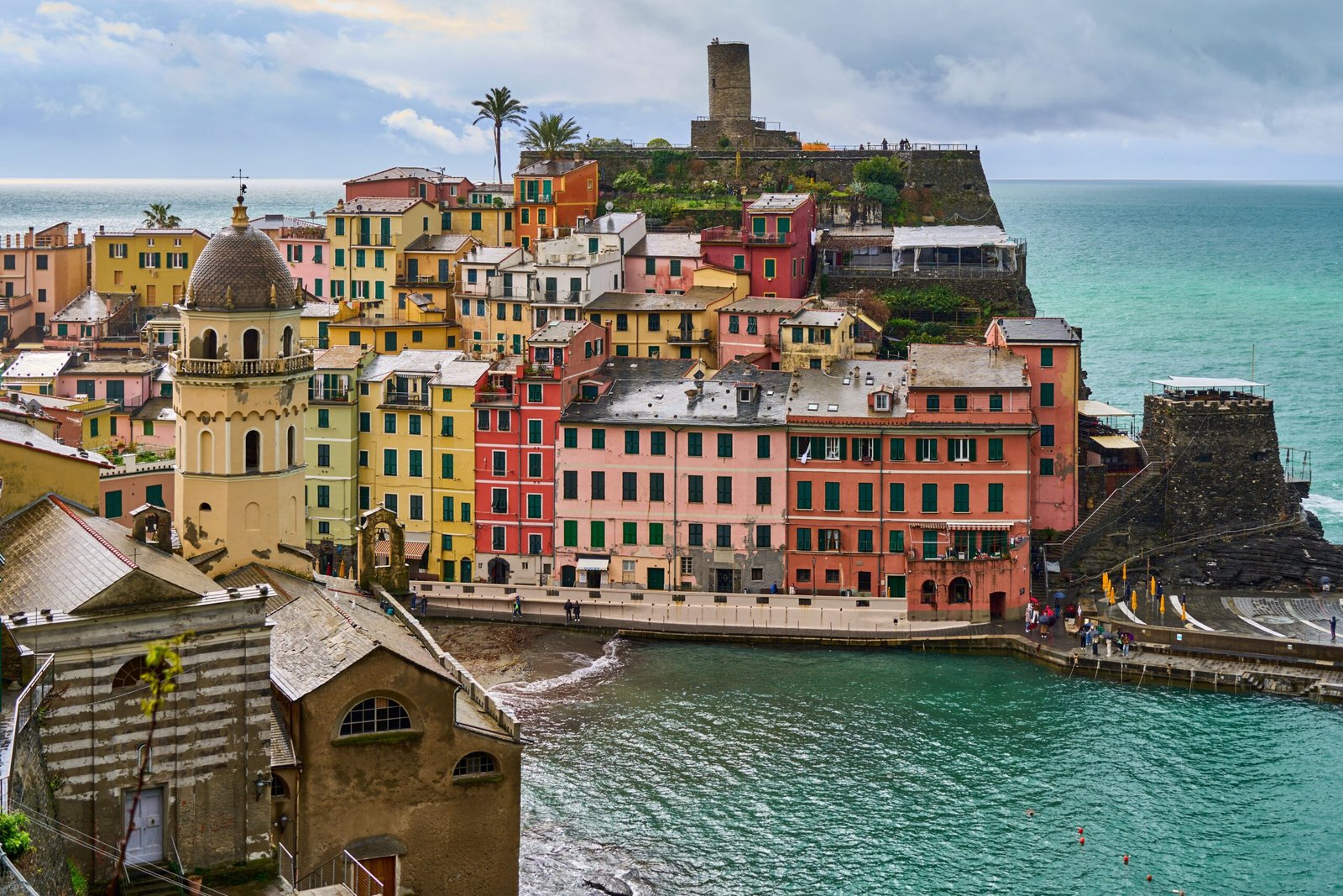 Visit the colorful homes of Vernazza and capture picturesque photos of its harbor.