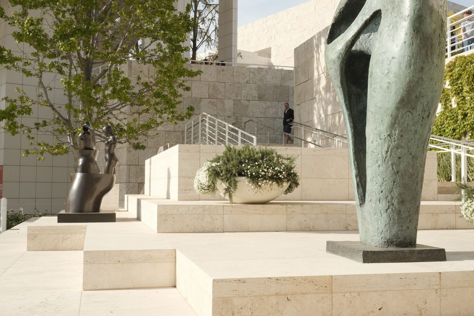 Explore the beautiful gardens at the Center for the Performing Arts.