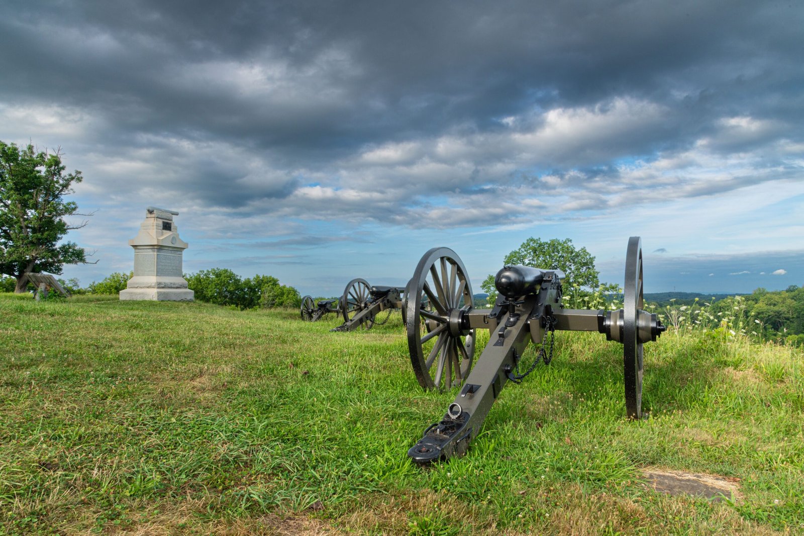 Relax at the Valley Forge National Historical Park, rich in history and scenic views.