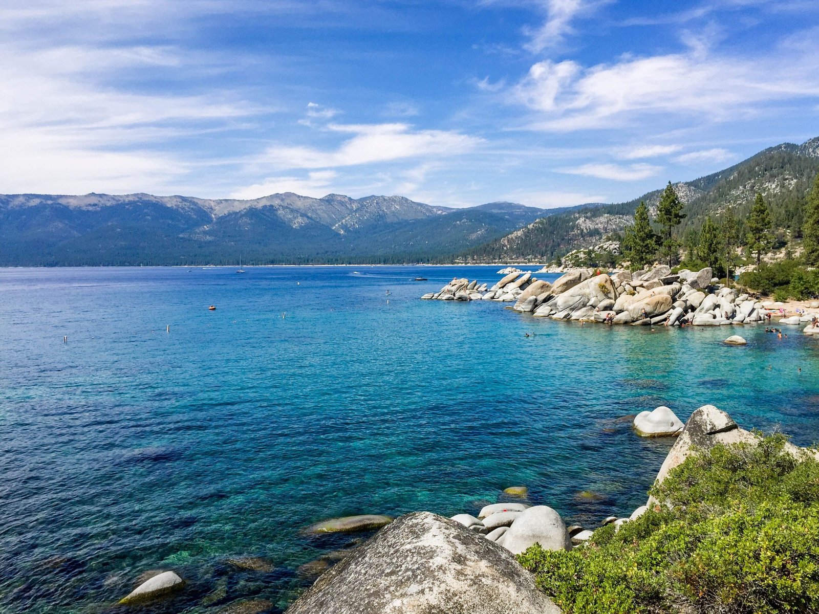 Enjoy outdoors activities at Lake Tahoe, just a short drive away.