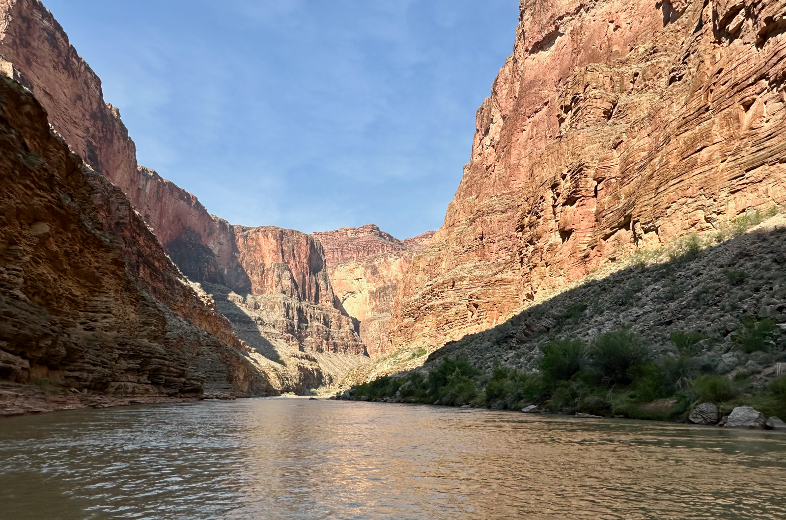 Try white-water rafting on the Colorado River