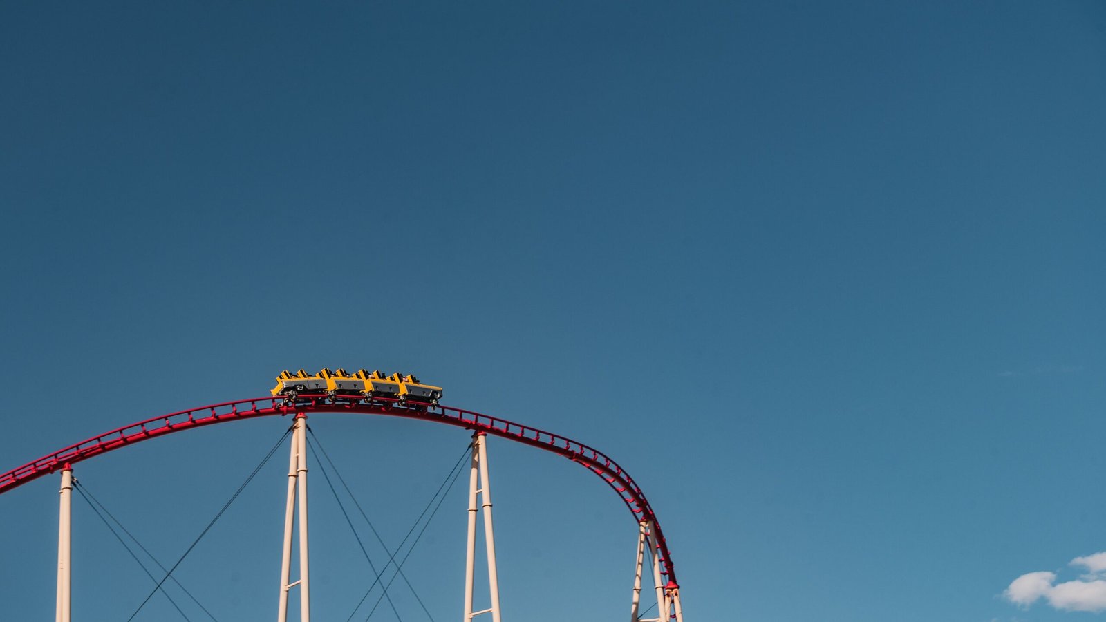 Build a roller coaster in your amusement park for a thrilling ride experience.