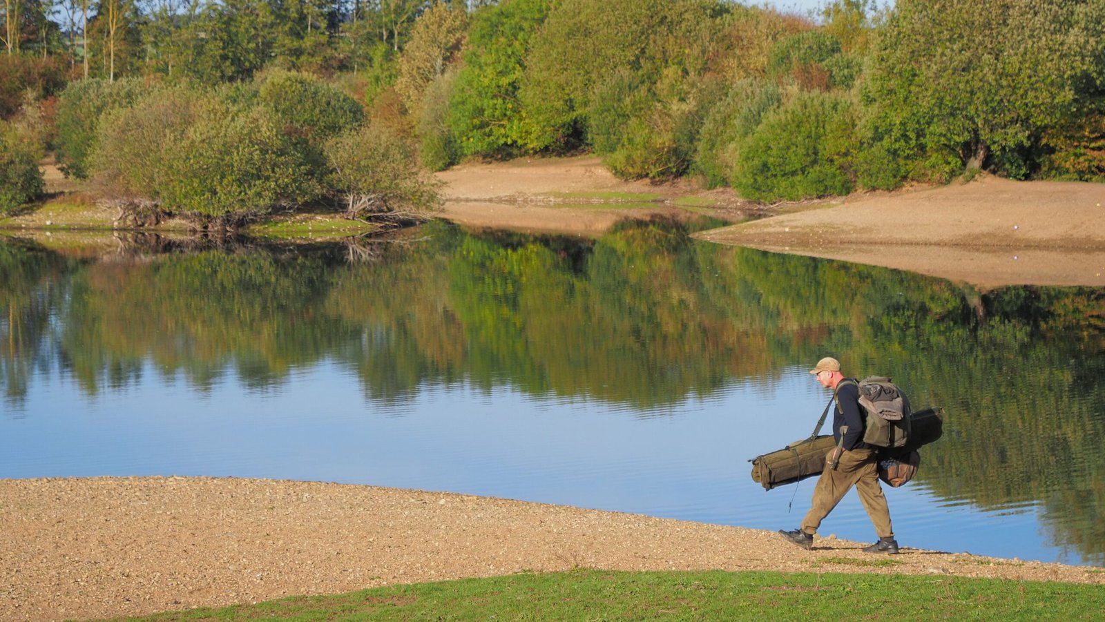 Enjoy a day of fishing at Lake DApples.