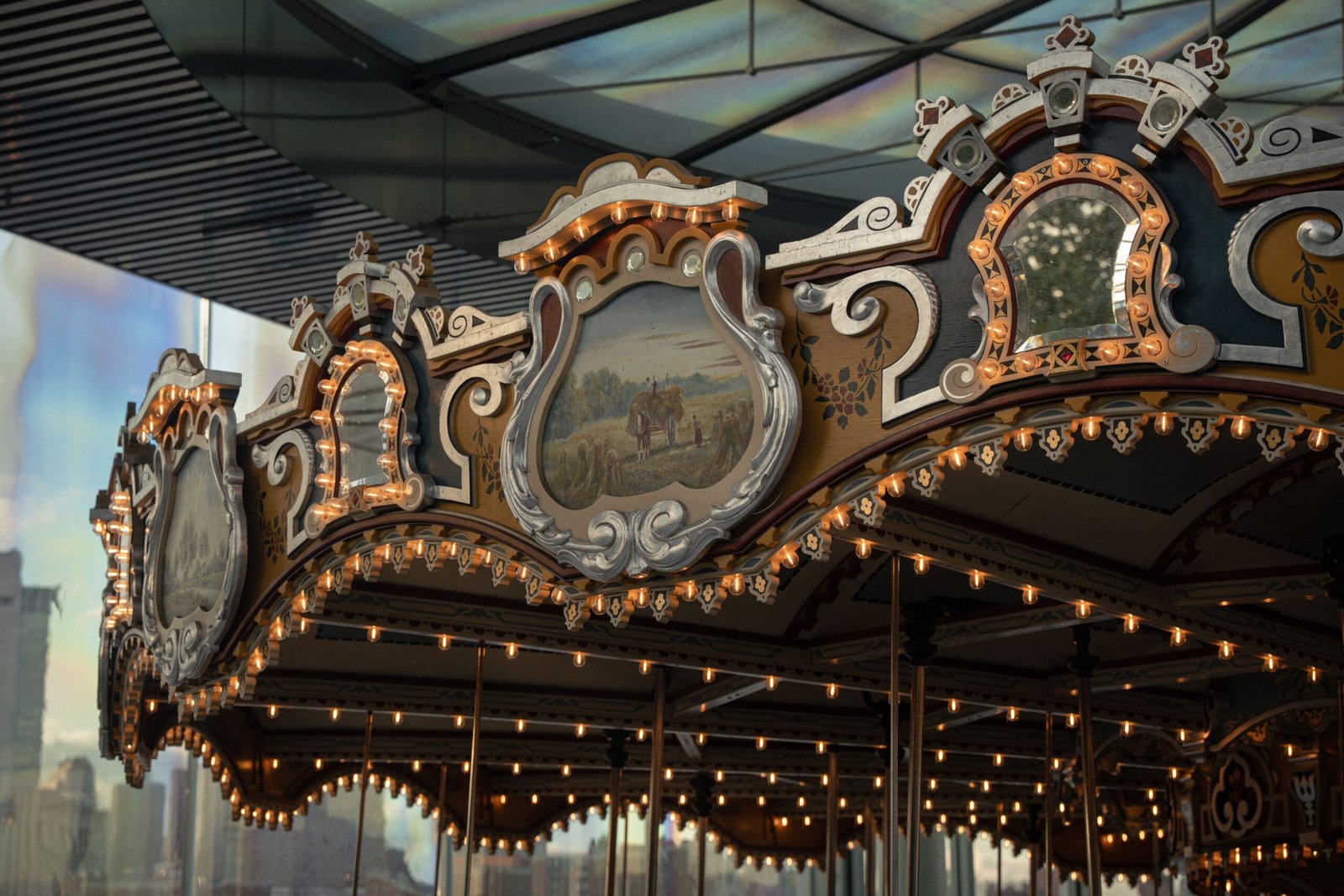 Visit Jane's Carousel, a beautifully restored carousel located in a glass pavilion.