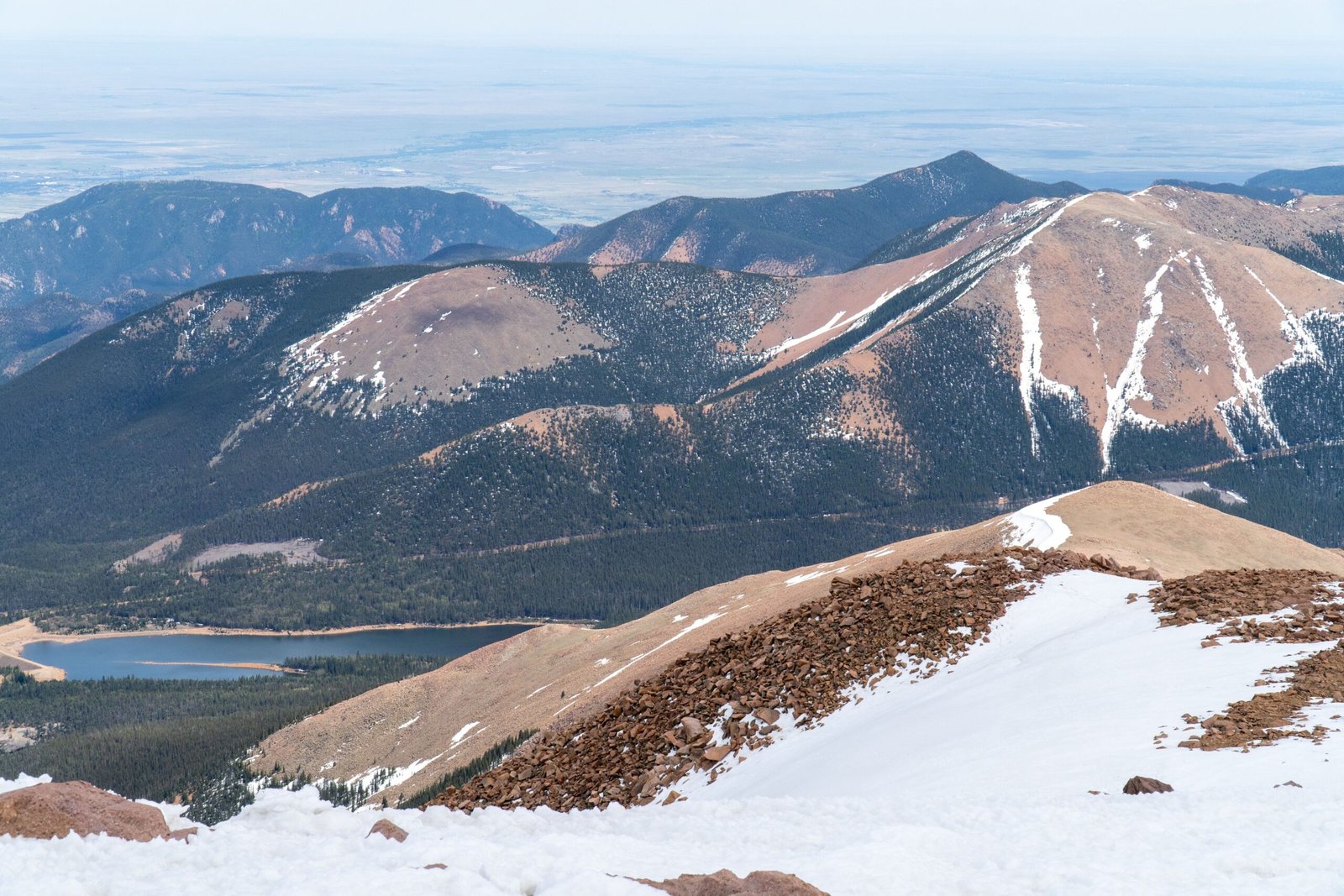 Hike up to Pikes Peak’s Crystal Lake trail.