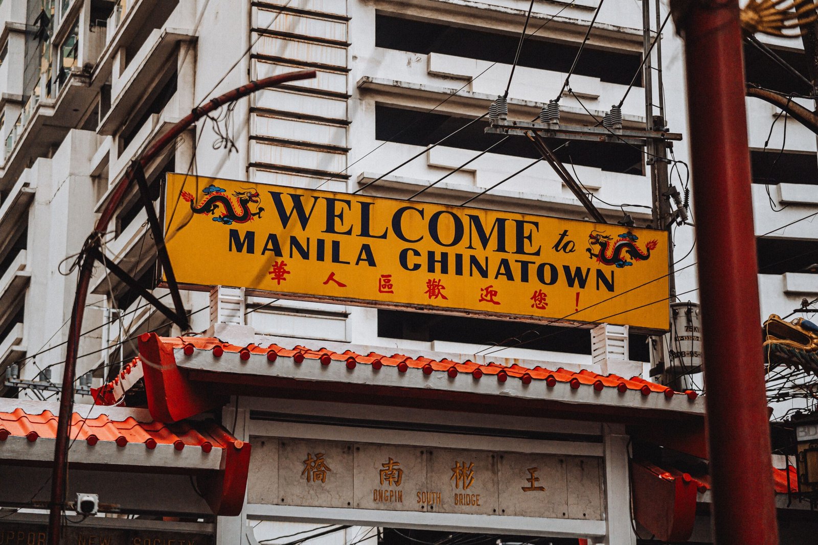 Check out the iconic Dragon Gate at the entrance of Chinatown.