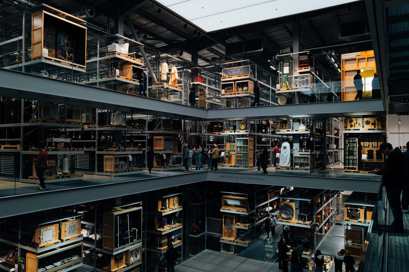 Explore the thousands of acres at the **Bergstrom-Mahler Museum of Glass**