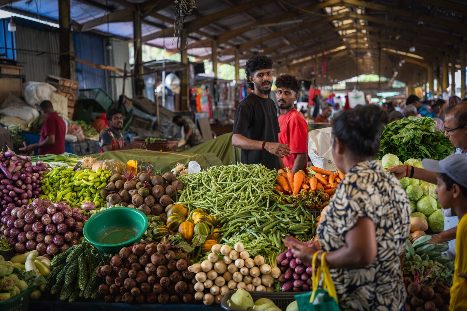 Visit the bustling Roseau Market for local crafts and fresh produce