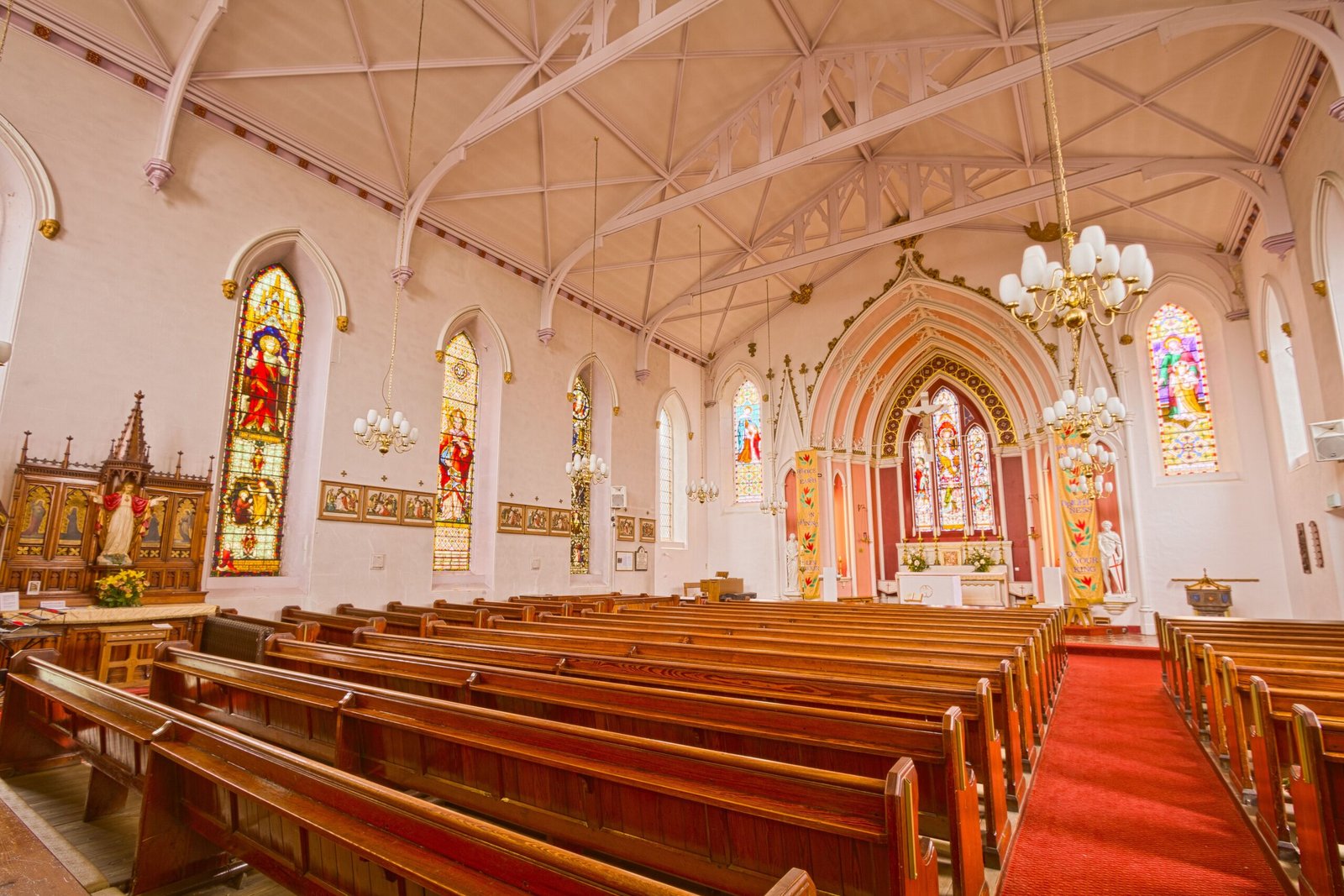 Visit the historic chapel at Trinity Episcopal Church.
