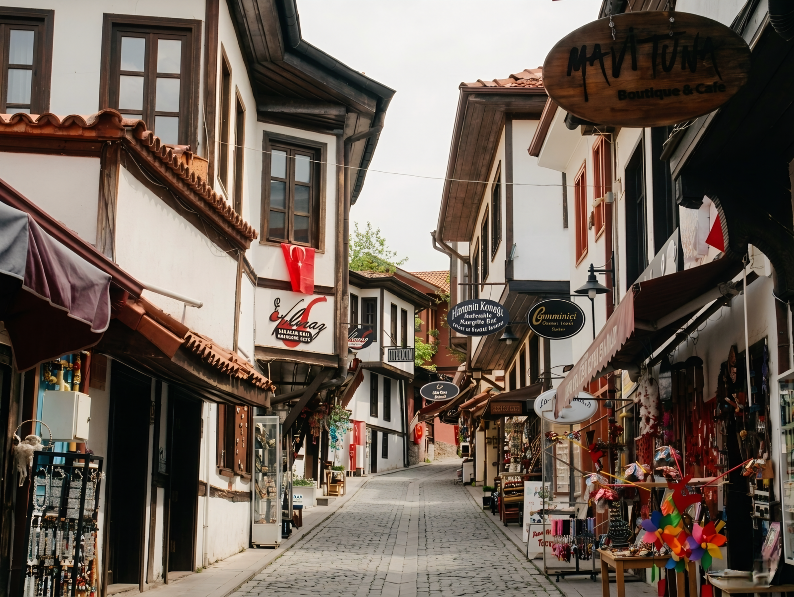 Experience the charm of M Street, filled with unique shops and boutiques.