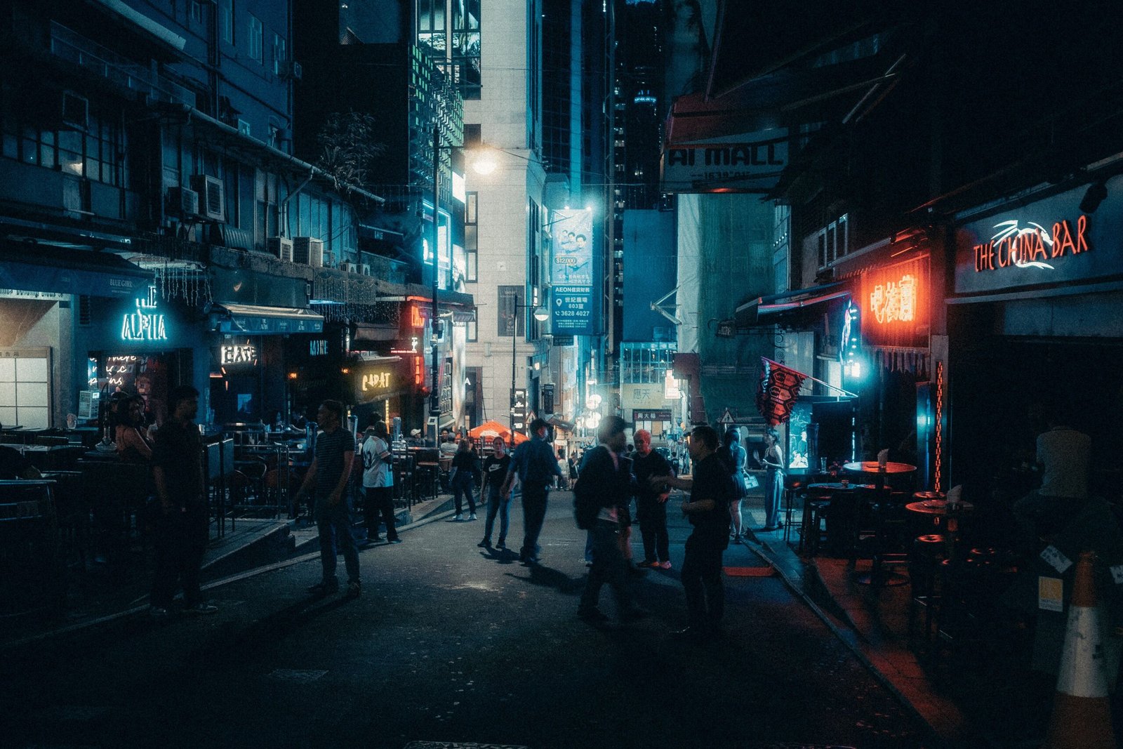 Experience the vibrant nightlife at Lan Kwai Fong Chengdu