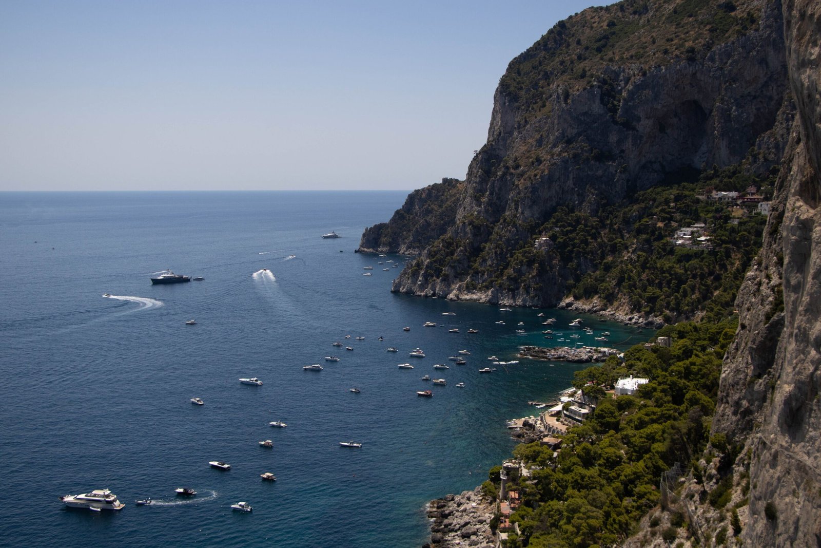 Take a boat tour to the enchanting island of Capri