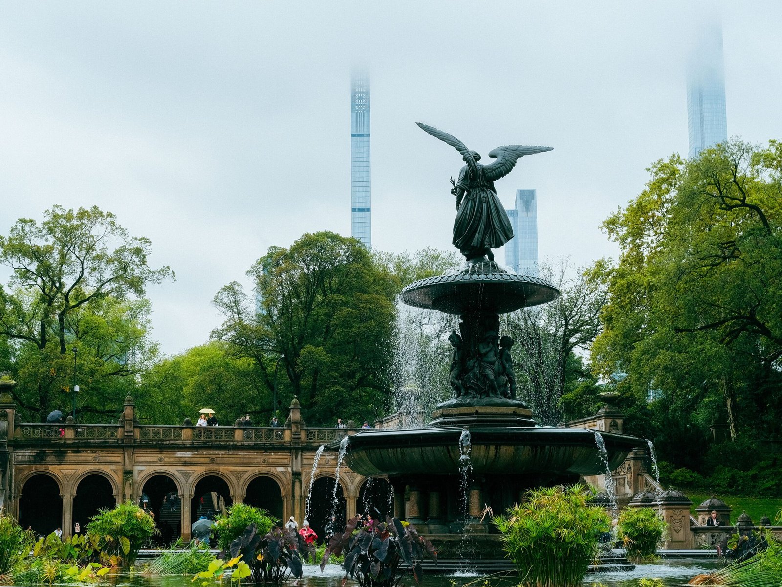 Explore the historic landmarks at Central Park.