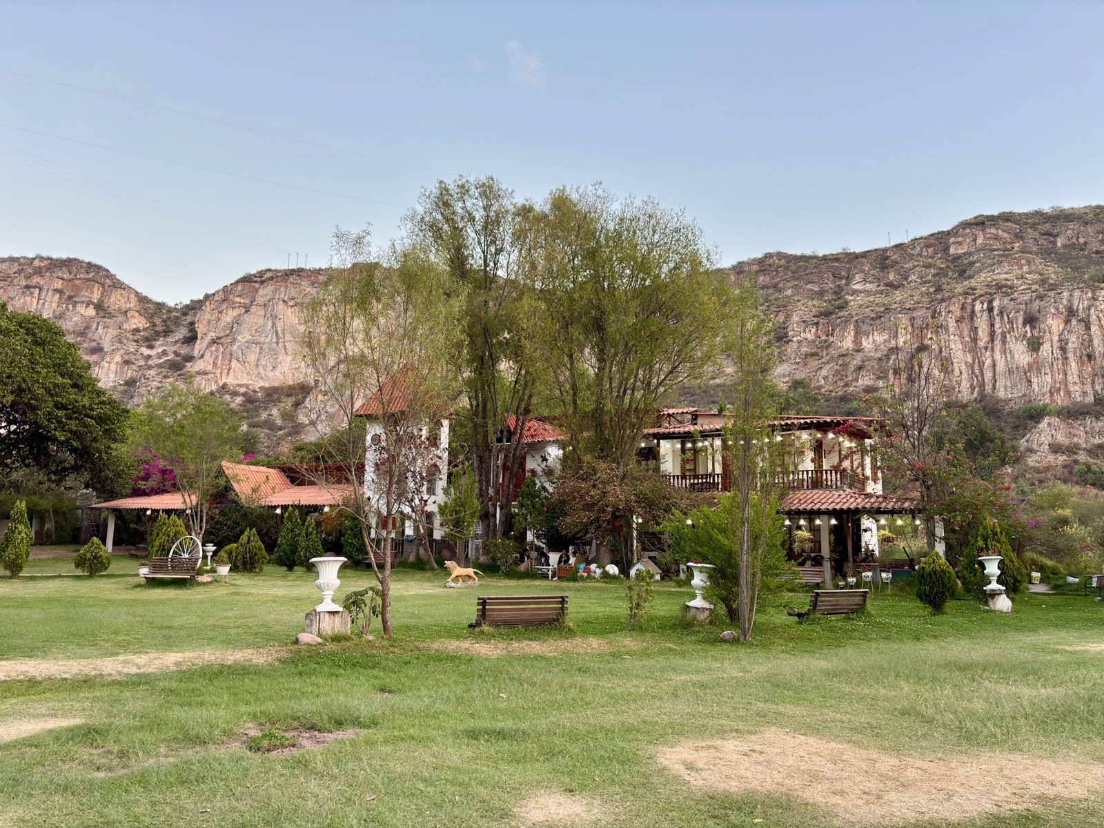 Take a dip in the hot springs at Buena Vista Lodge.