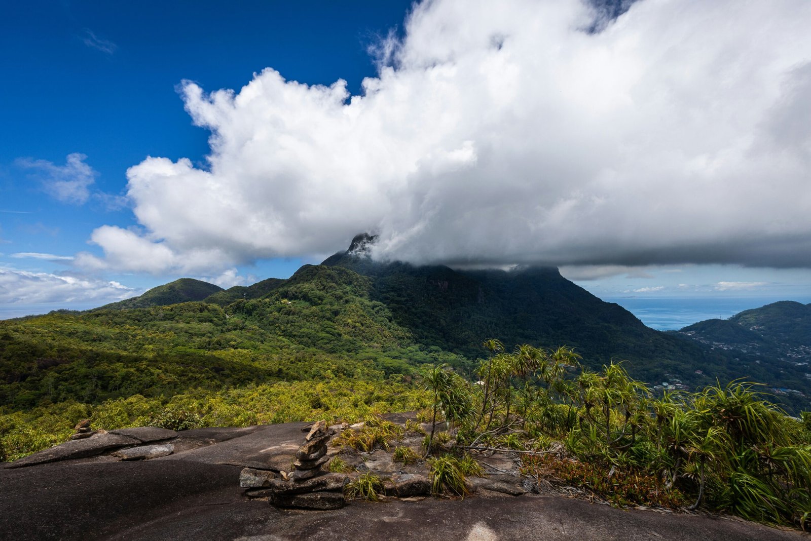 Hike the trails of Morne Seychellois National Park for breathtaking panoramic views.