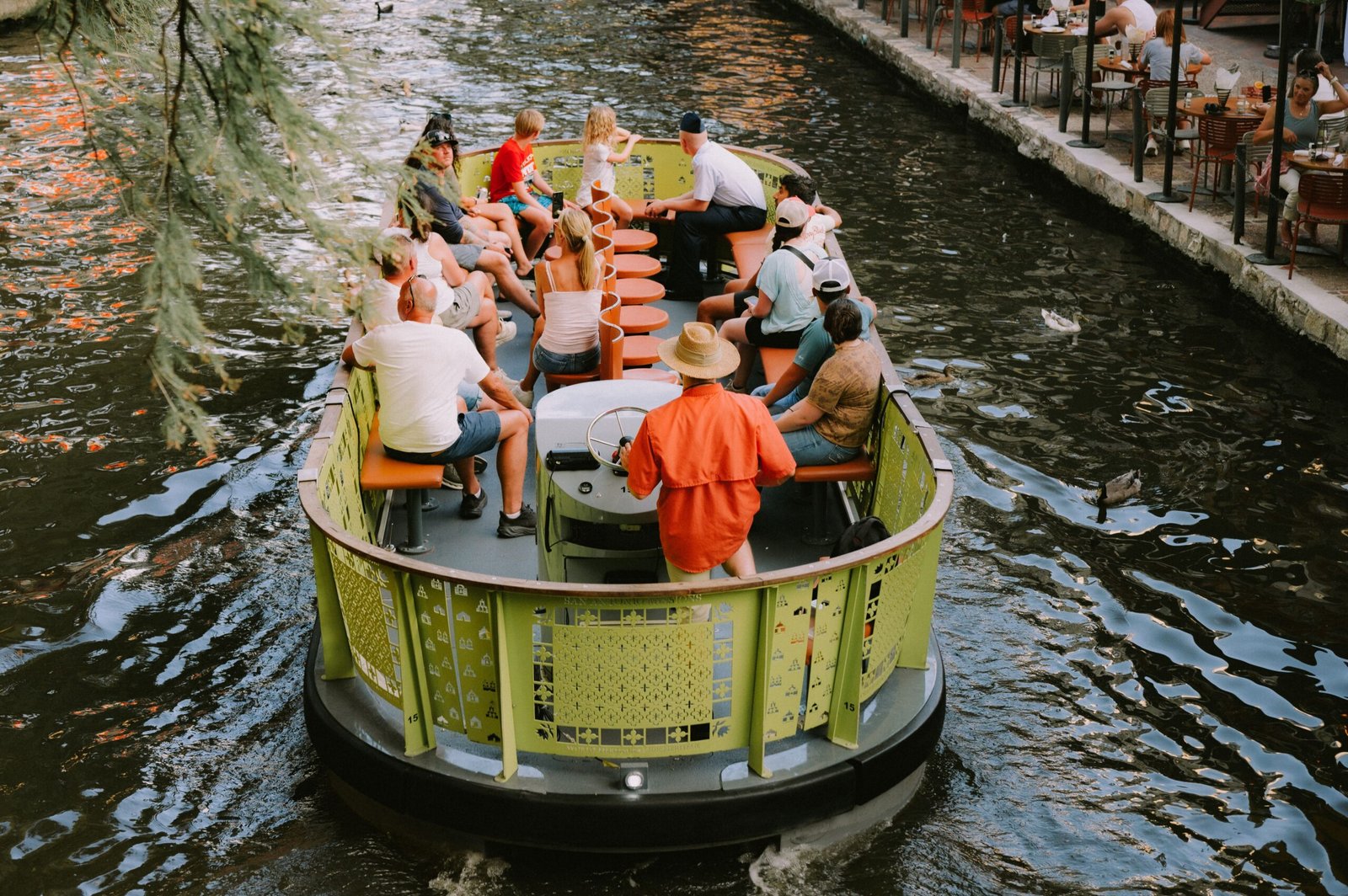 Take a romantic boat tour on the San Antonio River to experience the city from a unique perspective.