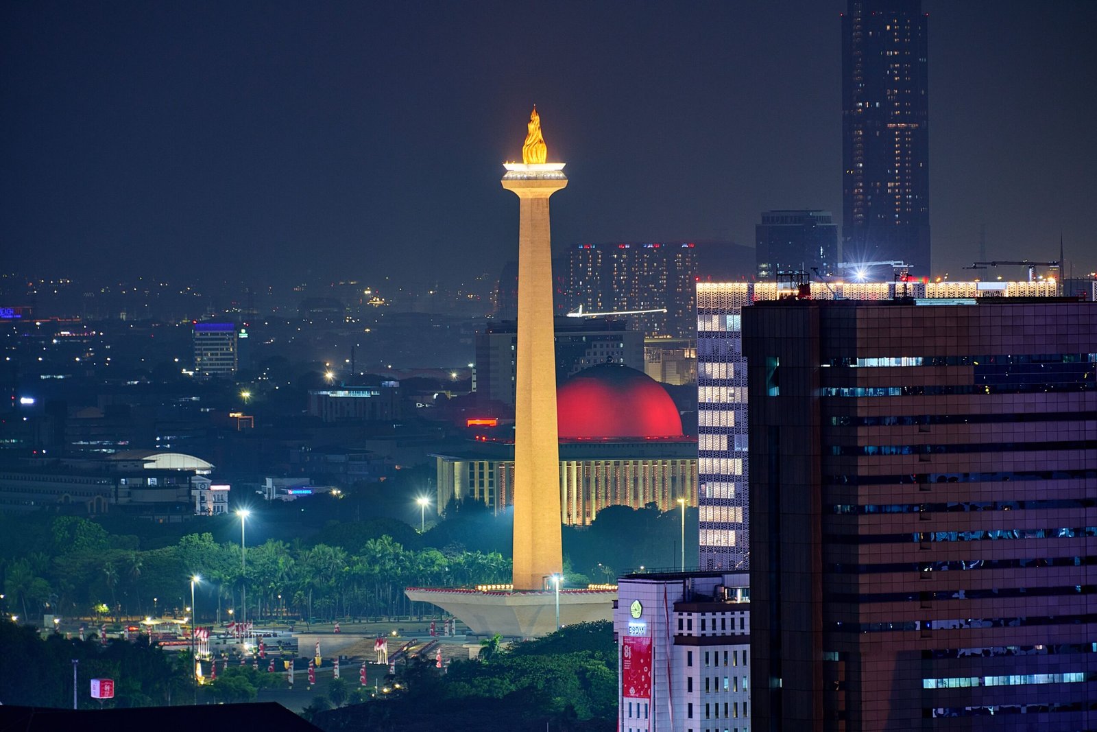 Explore the National Monument (Monas) for panoramic views of the city.