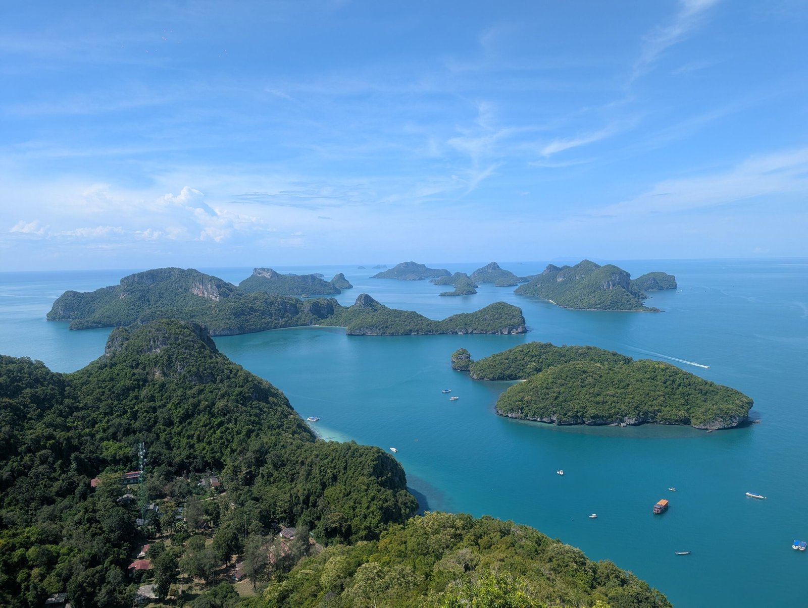 Take a day trip to Ang Thong National Marine Park for kayaking and snorkeling adventures.