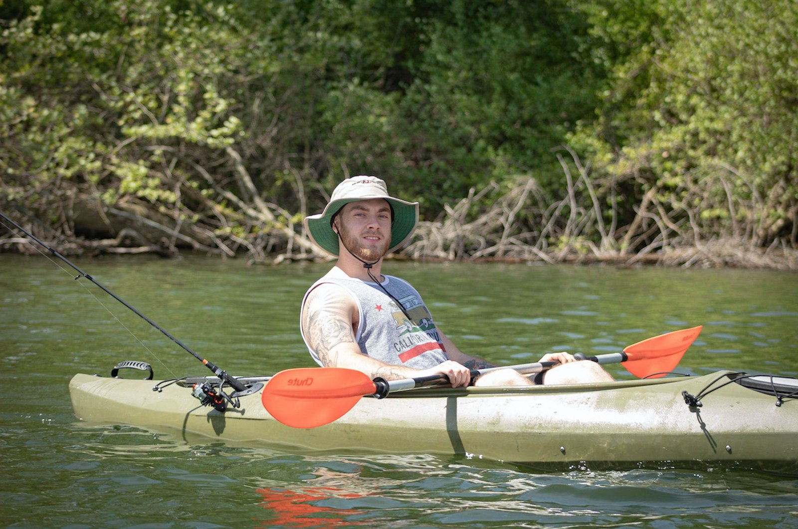 Spend a day at the White River for fishing, kayaking, or swimming.