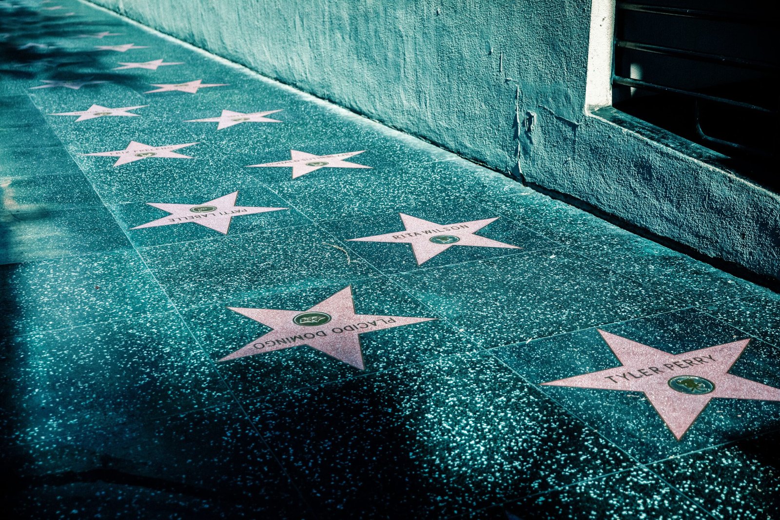 Stroll along the iconic Hollywood Walk of Fame