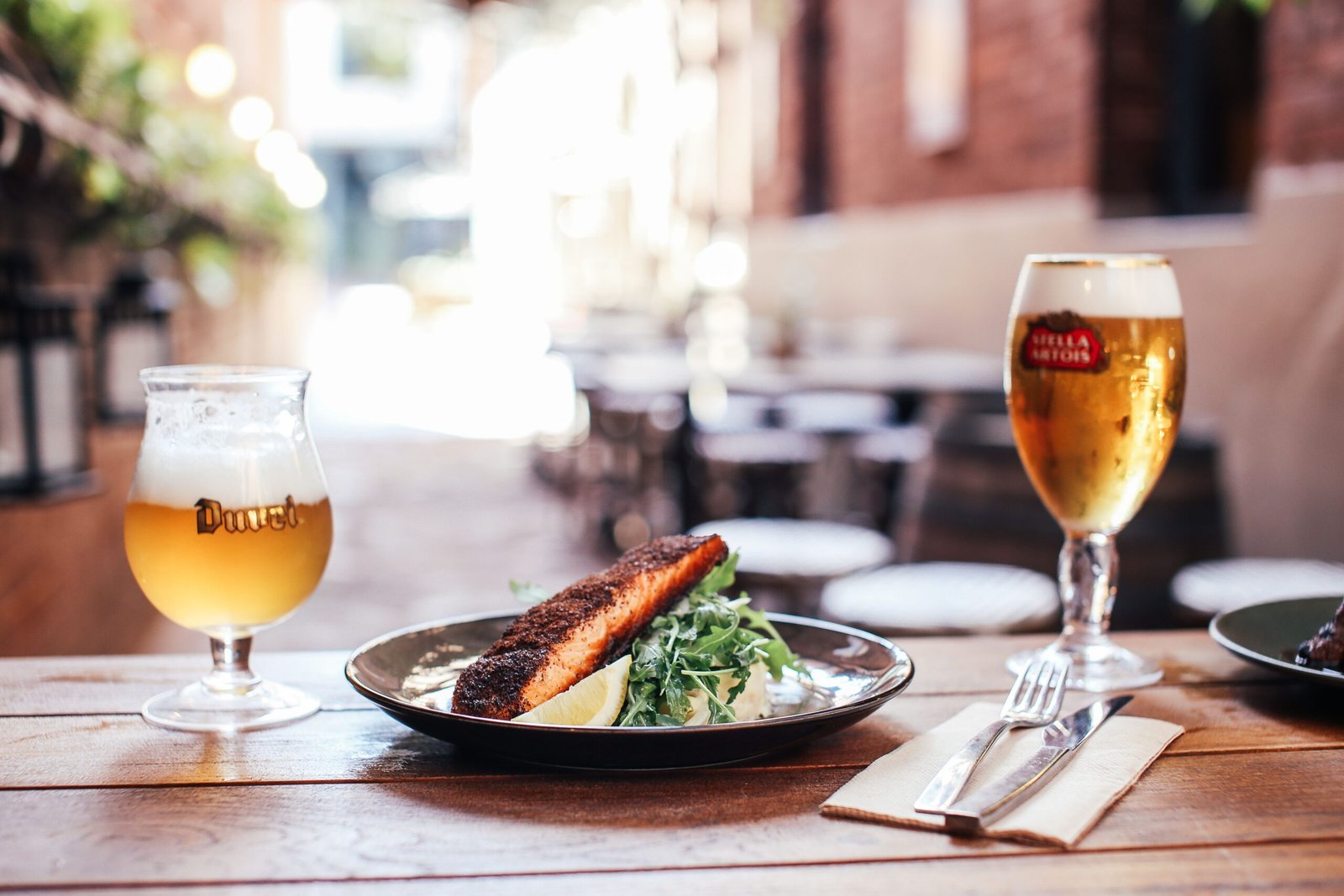 Enjoy a meal at Moody's Bistro Bar & Grill