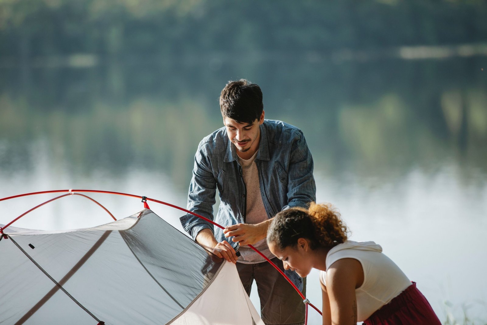Camping at Canyon Lake’s developed campgrounds