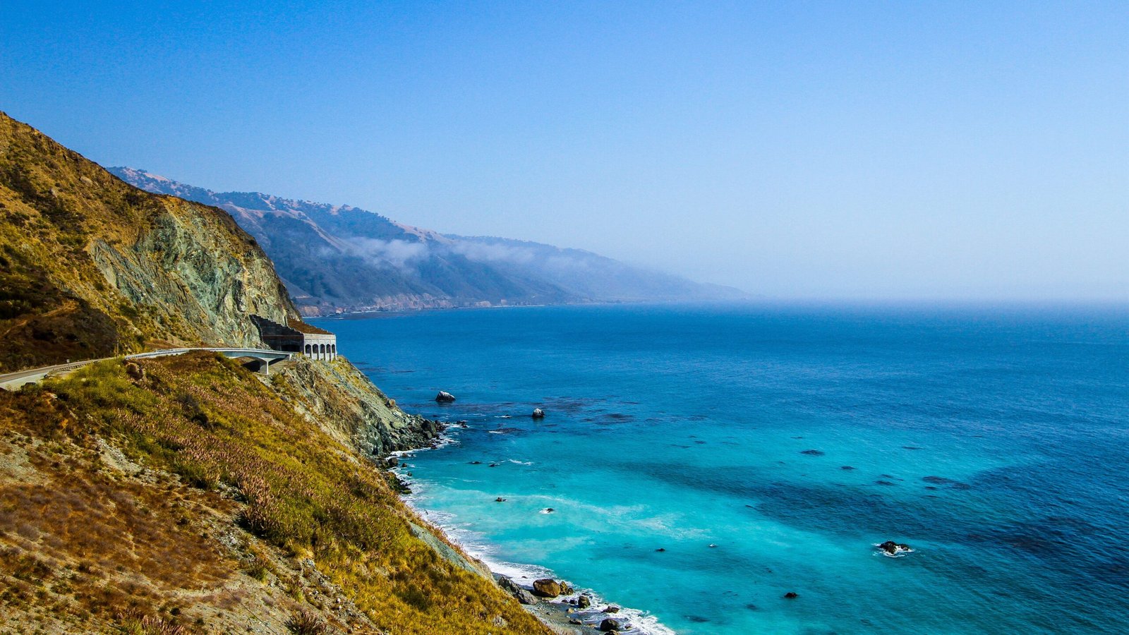 Take a scenic drive along the Pacific Coast Highway (Highway 1).