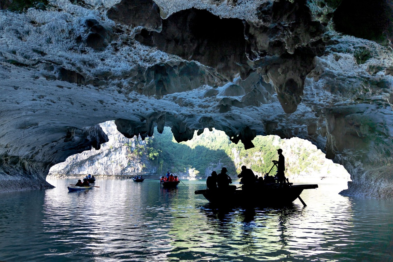 Take a boat tour to explore hidden caves and grottos