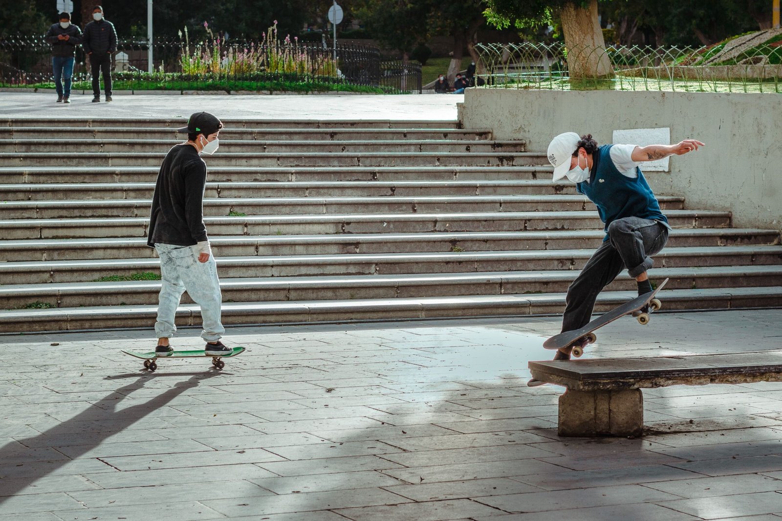 Visit the local skate park to show off your tricks or learn new ones.