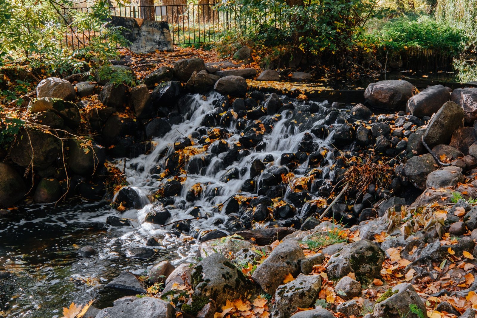 Enjoy nature at the Tibbetts Brook Park and its recreational facilities.