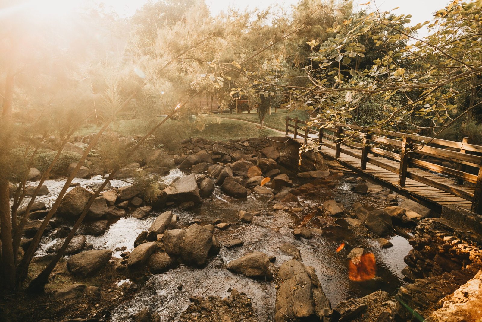 Wander through the scenic Blue Hole Park, known for its natural swimming area