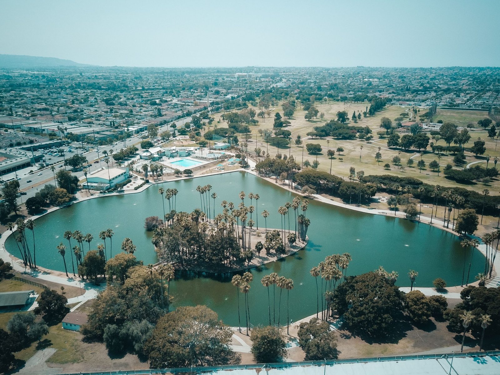 Take a stroll through Lakemont Park and the Island Park